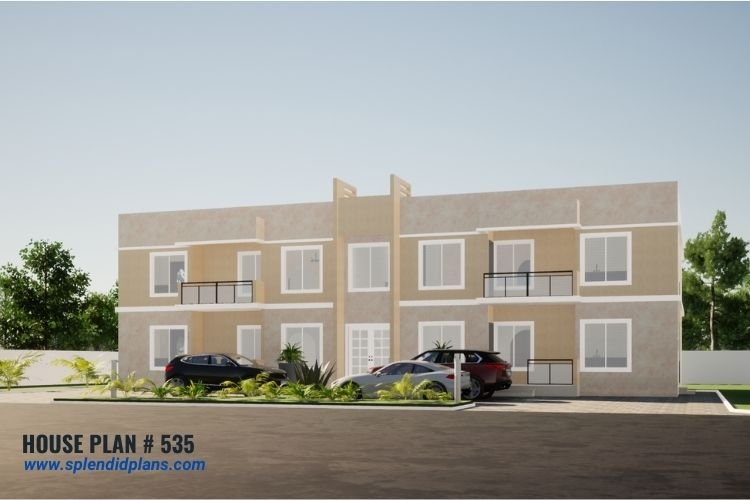 Four 3 Bedrooms apartments